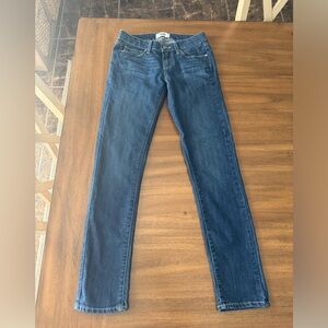 Paige Skyline Ankle Peg Jeans Size 25